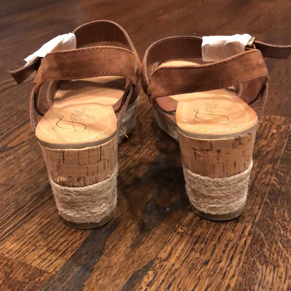 Fergalicious Pounce Wedge Sandals